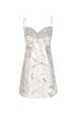 Victoria Jacquard Coupe Mini Dress / Ecru